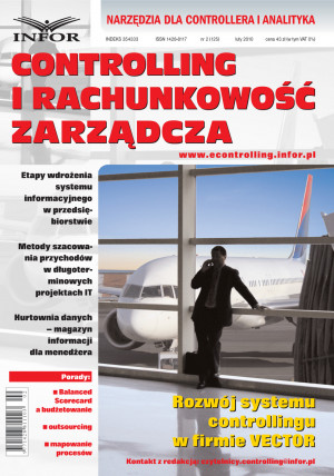 Controlling i Rachunkowość Zarządcza nr 2/2010 - 