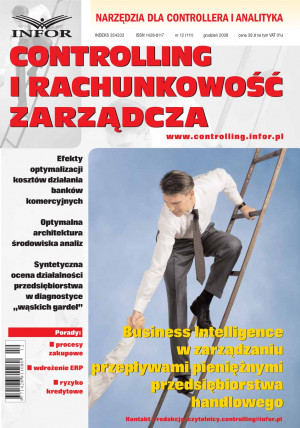 Controlling i Rachunkowość Zarządcza nr 12/2008 - 