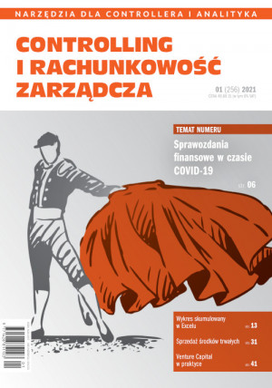 Controlling i Rachunkowość Zarządcza nr 1/2021 - Sprawozdania finansowe w czasie COVID-19