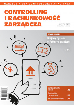 Controlling i Rachunkowość Zarządcza nr 9/2022 - Krajowy System e-Faktur w praktyce