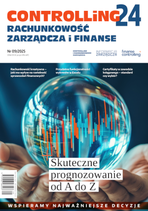 Controlling i Rachunkowość Zarządcza nr 09/2025 - Skuteczne prognozowanie od A do Z