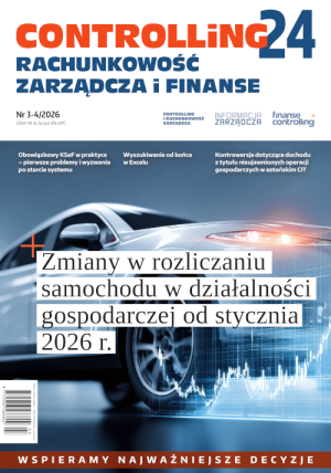 Controlling i Rachunkowość Zarządcza nr 3-4/2026 - Zmiany w rozliczaniu samochodu w działalności gospodarczej od stycznia 2026 r.