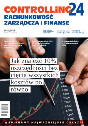 Controlling i Rachunkowość Zarządcza nr 10/2026 - Jak znaleźć 10% oszczędności bez cięcia wszystkich kosztów po równo